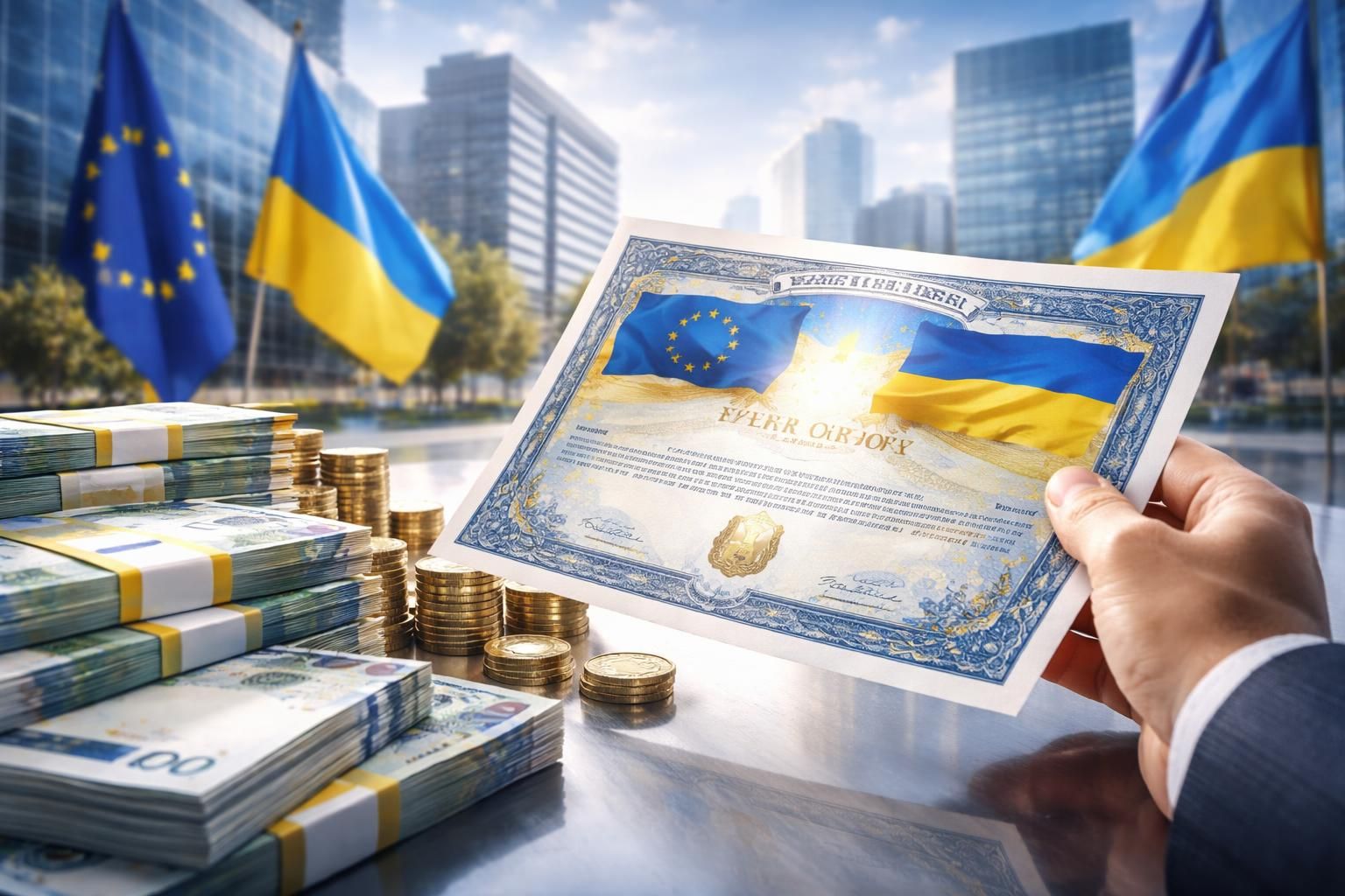 EU plánuje vydat společný dluhopis za 90 miliard eur na podporu Ukrajiny – podrobný přehled