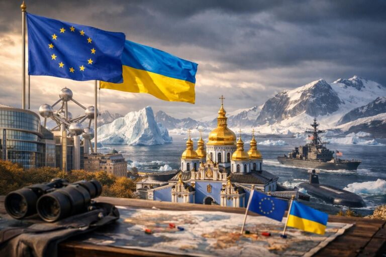 Jak Ukrajina ovlivňuje evropskou reakci na Trumpova hrozby týkající se Grónska