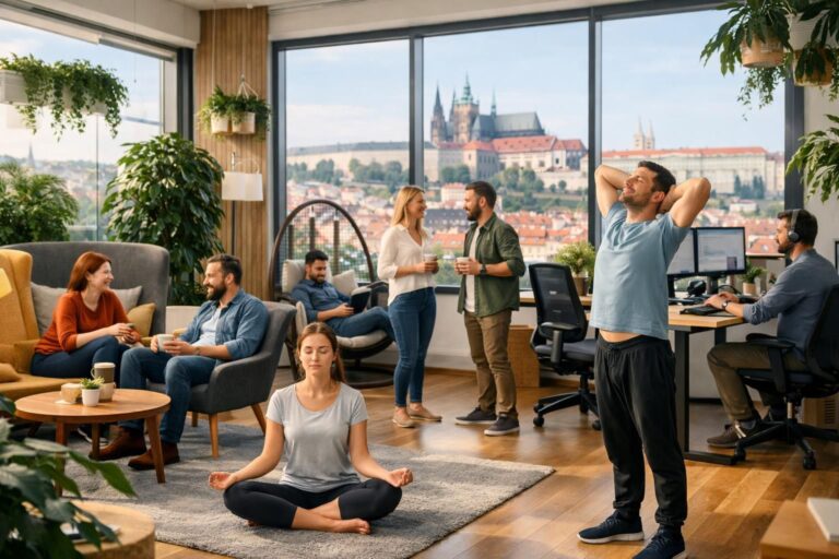 Jak pražské firmy mění přístup k prevenci vyhoření zaměstnanců