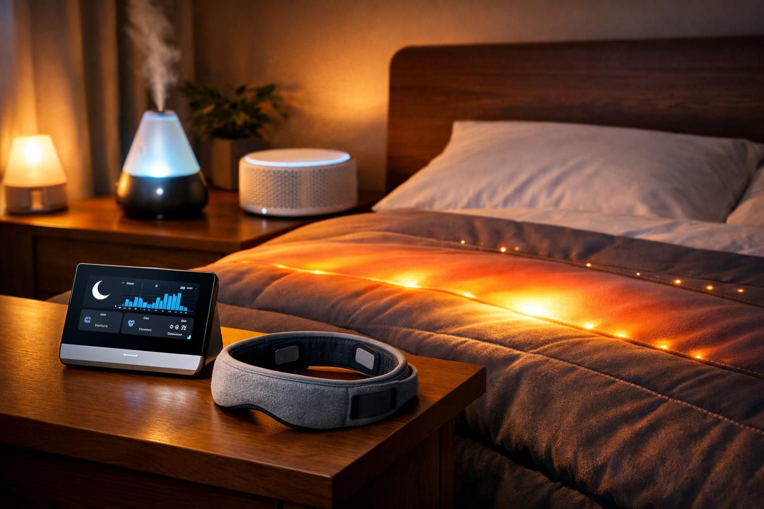 Jaké high-tech gadgety Češi využívají k lepšímu spánku