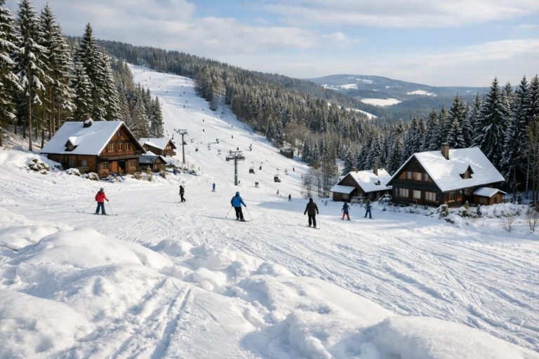 Objevte méně známé a levnější lyžařské střediska v Česku mimo Špindlerův Mlýn