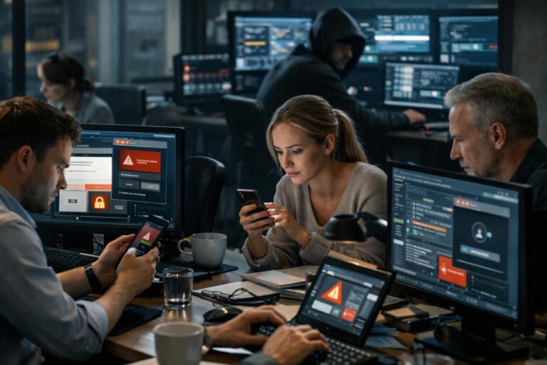 Sofistikovaný bankovní podvod zaměřený na uživatele zpráv v reálném čase